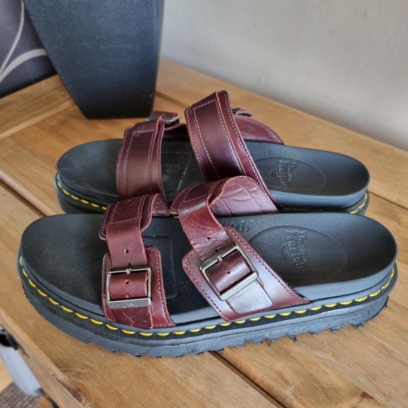 Dr martens brown leather myles sandals uk 10 - Picture 2 of 7